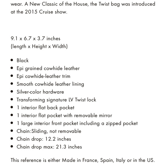 Louis Vitton Twist MM - Picture 4 of 6